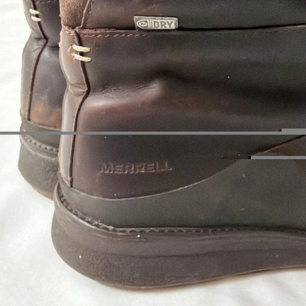 Merrell Women's Tremblant Ezra Lace Waterproof Ice‎ Boots 7 Brown J95306 Shoes